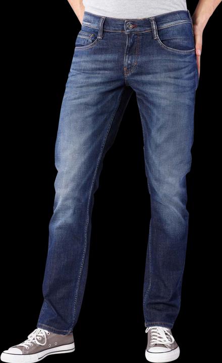 Actual product image Mustang Oregon Tapered crinkle dark rinse (W34/L36)