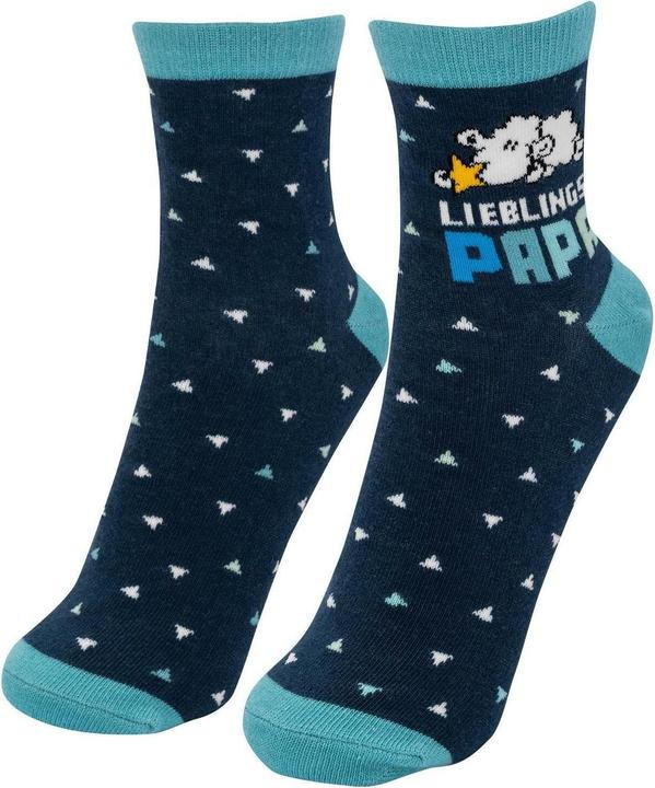Produktbild Sheepworld Zaubersocken Motiv "Lieblingspapa" (Einzelpack, 40 - 46)