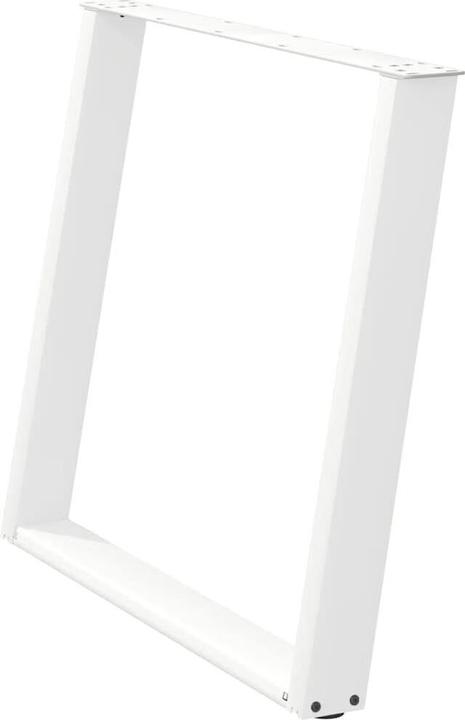 Produktbild VidaXL Esstischbeine U-Form 2 Stk. Weiss 100x(72-73) cm Stahl