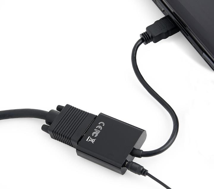 Actual product image Gembird HDMI – VGA (HDMI, 4.50 cm)