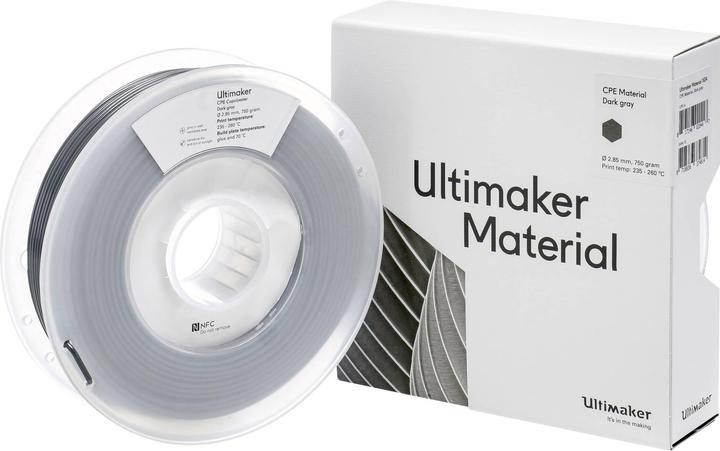 Actual product image Ultimaker Cpe (CPE, 2.85 mm, 750 g, Grey)