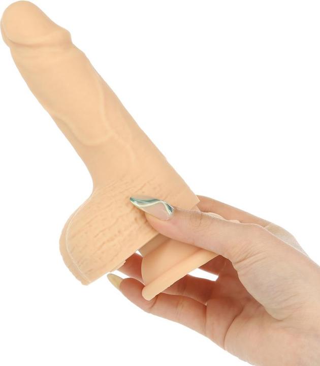 Image du produit Naked Addiction Thrusting Dong avec télécommande 16,5 cm Vanille