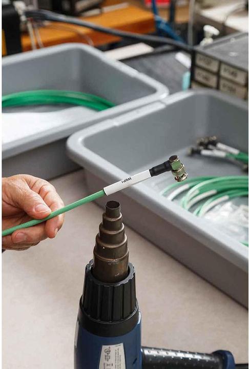 Immagine prodotto Brady HX-250-150-YL-2, B-7642, guaina termorestringente Heatex 2:1, gialla, 19 x 11,3 mm, per il diametro