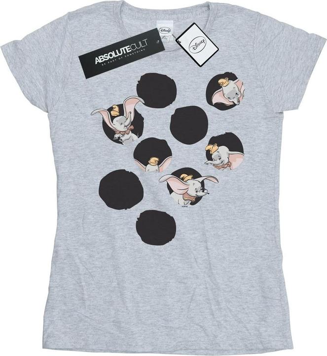 Actual product image Disney Womens/Ladies Dumbo Peekaboo Cotton T-Shirt (XXL)