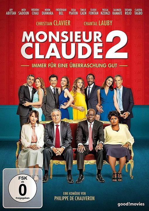 Produktbild Monsieur Claude und seine Töchter 2 - DVD (2019, Französisch)