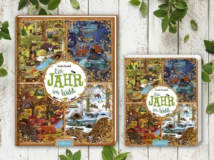 Produktbild Ein Jahr im Wald (Deutsch, Emilia Dziubak, 2023)