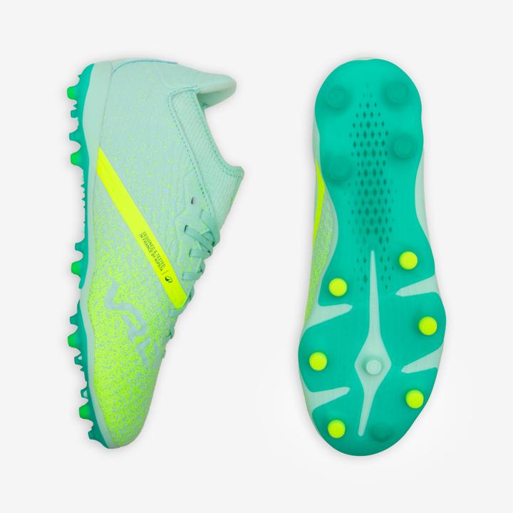 Produktbild Kipsta Kids' Lace-Up Football Boots Viralto III FG - Green (32)