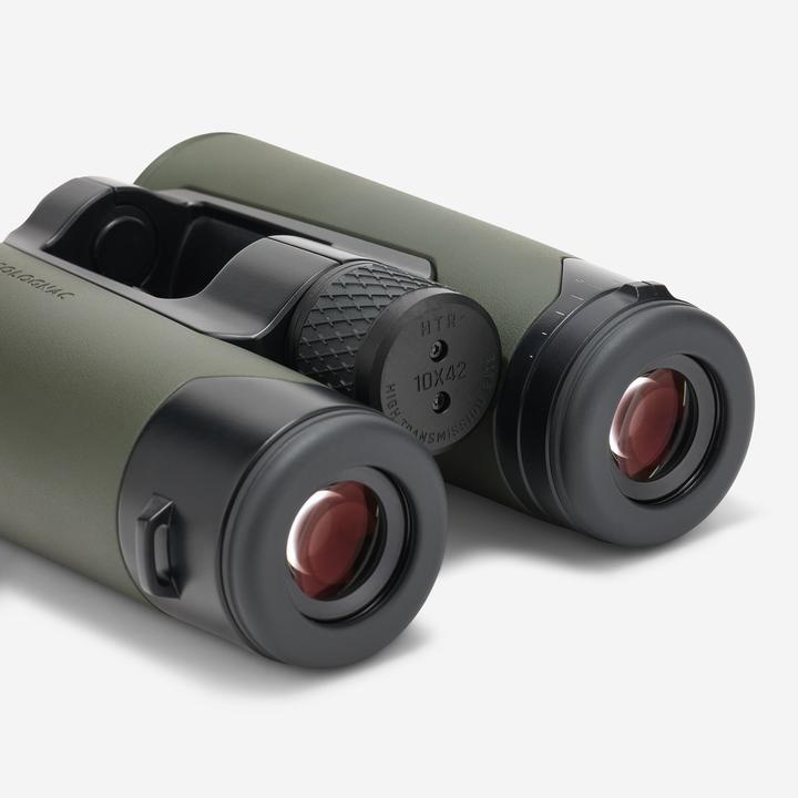 Actual product image Solognac Fernglas HTR 10×42 wasserdicht khaki (10 x)