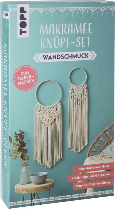 Topp Macramé knotting set "Wall jewellery"