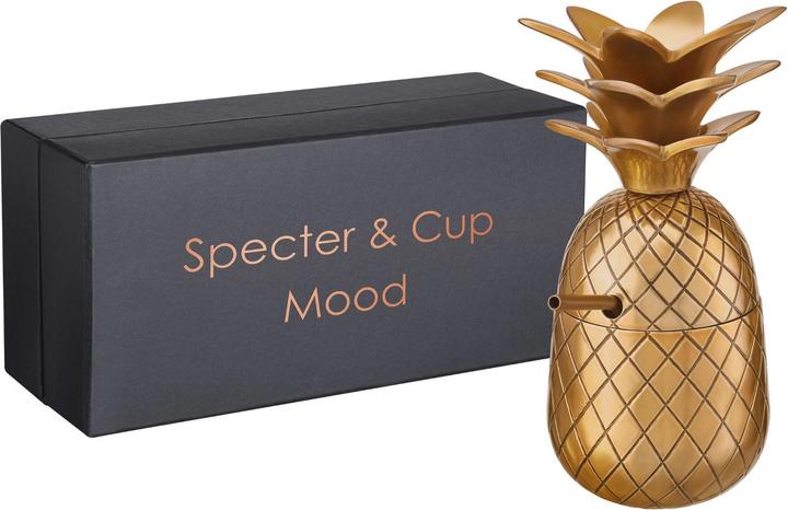 Actual product image Specter & Cup Pineapple Cocktail Mug Mood Gold (3 dl, 1 x, Long drink glasses)