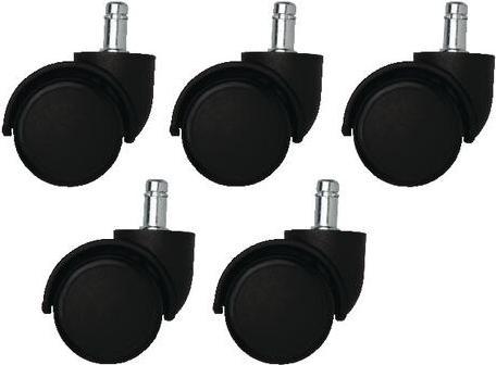 Produktbild Realspace Rollen 4877172 für harte Böden Schwarz