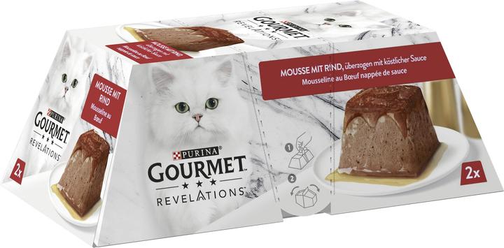 Produktbild Gourmet Mousse mit Rind (Adult, 2 Stk., 114 g)