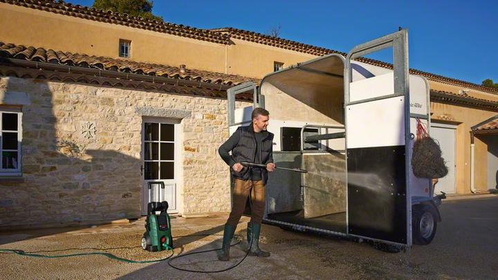 Actual product image Bosch Home & Garden High pressure cleaner AdvancedAquatak 150 incl. hose reel (Electrical connection)