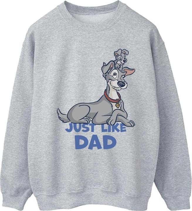 Produktbild Disney Lady And The Tramp Just Like Dad Sweatshirt (M)