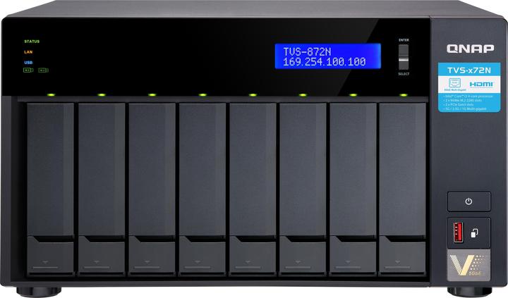 Produktbild QNAP TVS-872N-I3-8G (0 TB)