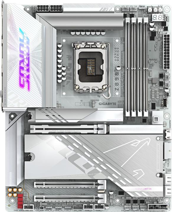 Produktbild Gigabyte Z890 AORUS PRO ICE (LGA 1851, Intel Z890, ATX)