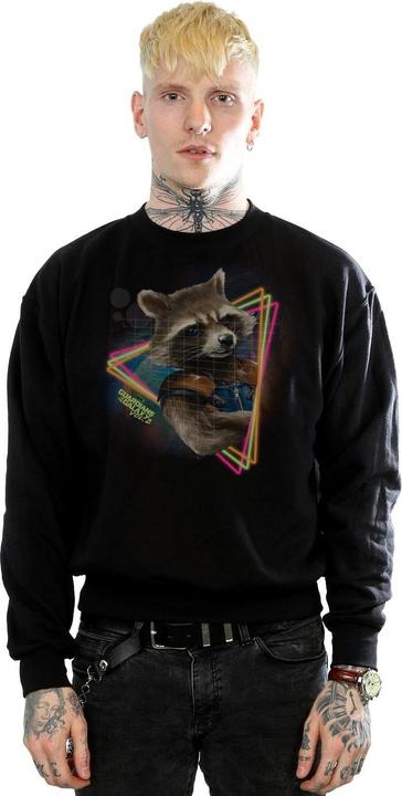 Produktbild Guardians Of The Galaxy Neon Rocket Sweatshirt (L)