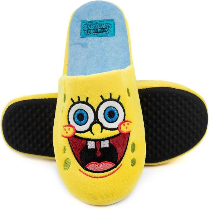 Immagine prodotto Spongebob Squarepants Pantofole unisex per adulti a contrasto (45.5)