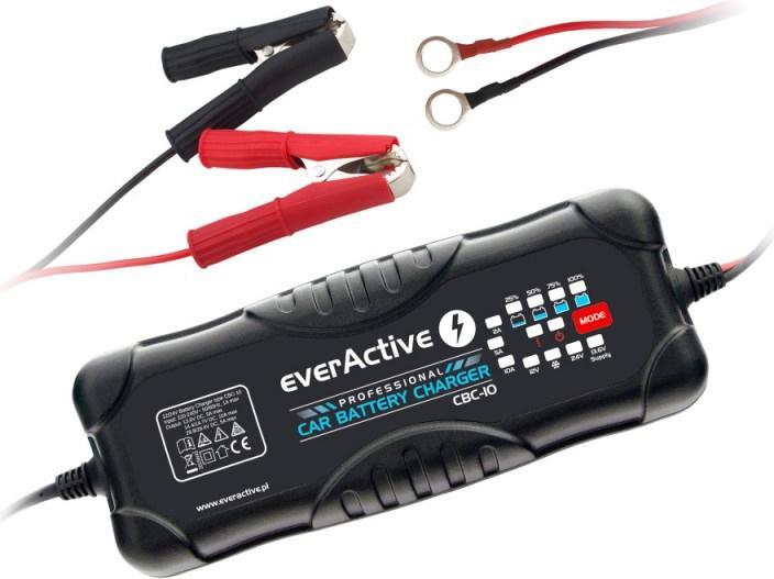 Actual product image Everactive Rectifier car for batteries CBC-10 (12V, 24V, 10 A)