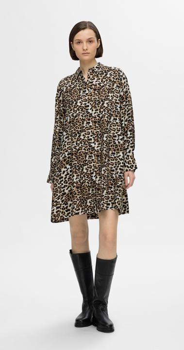 Actual product image Selected Femme Print blouse dress (34)