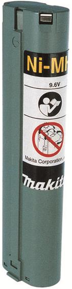 Actual product image Makita Battery 9.6V / 2.5AH Ni-MH (rod) (9.6 V)