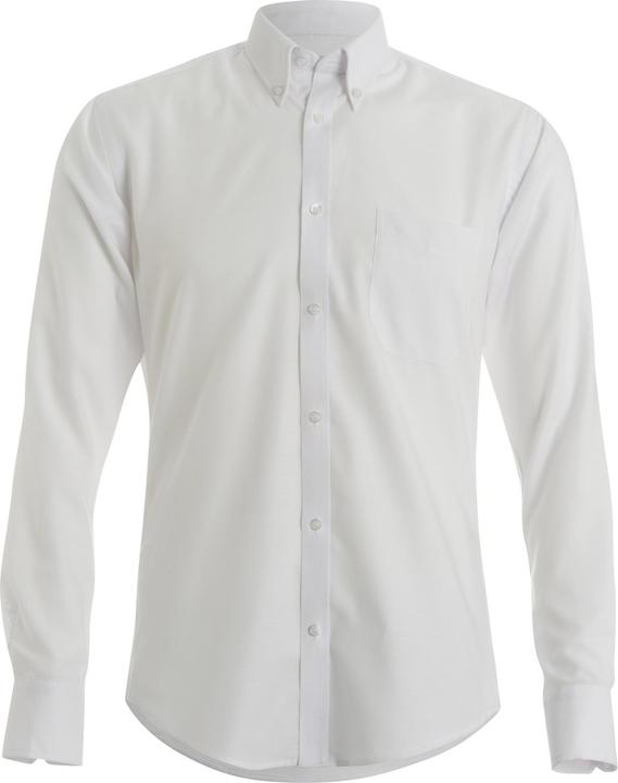 Kustom Kit Slim Fit Oxford Hemd langärmlig