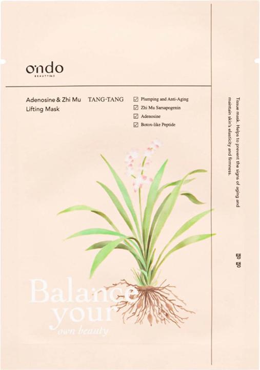 Produktbild Ondo adenosine & zhi mu lifting mask tang-tang