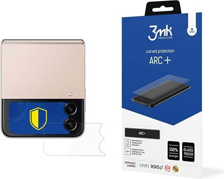 Immagine prodotto 3MK Protezione dello schermo Arc+ auto-rigenerante (1 Pezzo/i, Samsung Galaxy Z Flip4)
