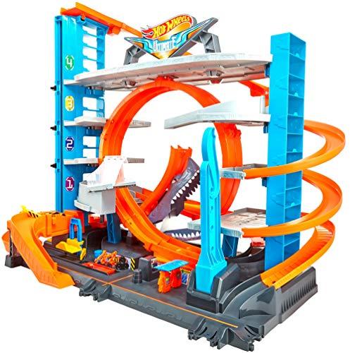 Produktbild Hot Wheels City Ultimative Garage mit Hai-Angriff