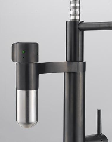 Produktbild Franke Vital Professionelle Funktionsarmatur Black Matt / Edelstahl-Optik (PVD-Beschichtung) 120.062