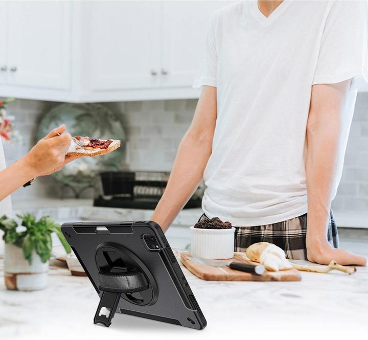 Produktbild 4smarts Rugged Case Grip (iPad Pro 12.9 2018 (3. Gen), iPad Pro 12.9 2020 (4. Gen), iPad Pro 12.9 2021 (5. Gen), iPad Pro 12.9 2022 (6. Gen))