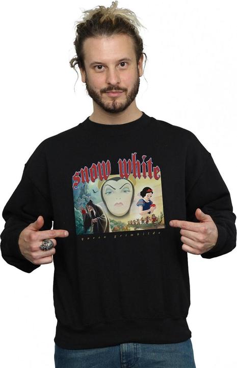 Actual product image Disney Mens Snow White And Queen Grimhilde Sweatshirt (XXL)