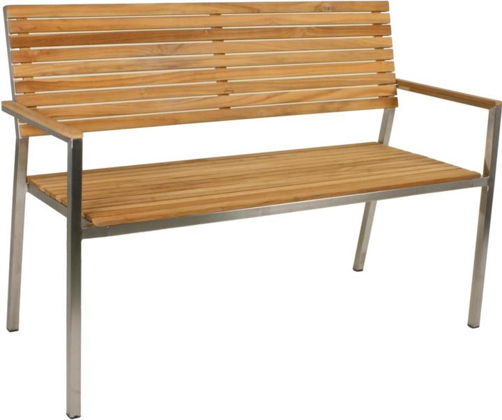 Produktbild Garden Pleasure Gartenbank Denver 304770 braun Holz 125,0 cm