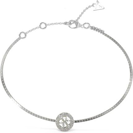 Guess 4G Crush Fashion Steel Bracelet JUBB04163JWRH - Length: 18.5 cm (14.60 cm, Edelstahl)