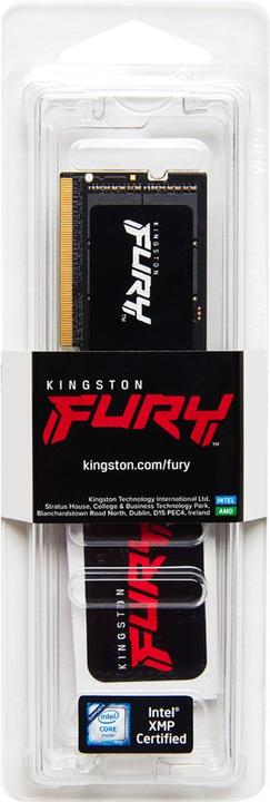 Actual product image Kingston SORAM D5 6400 16GB C38 FURY Impact (1 x 16GB, 6400 MHz, DDR5 RAM, SO-DIMM)