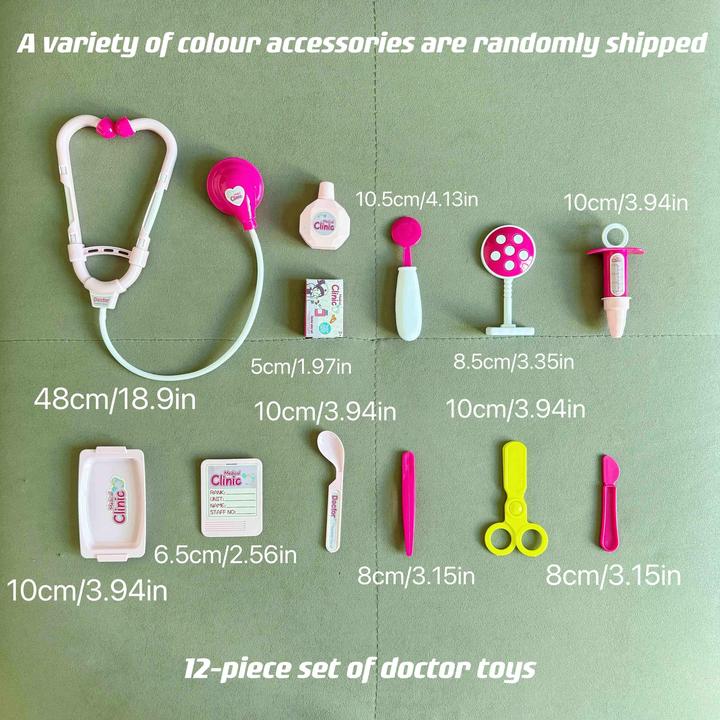 Immagine prodotto Activity Board 12 pezzi/set gioco di finzione, set medico giocattolo per bambini, attrezzatura medica di