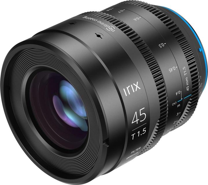 Irix Focale fixe 45 mm T1.5 Cine (métrique) (Canon EF, Micro Four Thirds, Plein format, APS-C / DX)