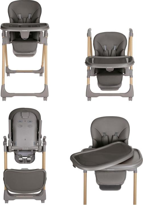 Produktbild Kikkaboo Kinderhochstuhl Olive Räder (Hochstuhl)