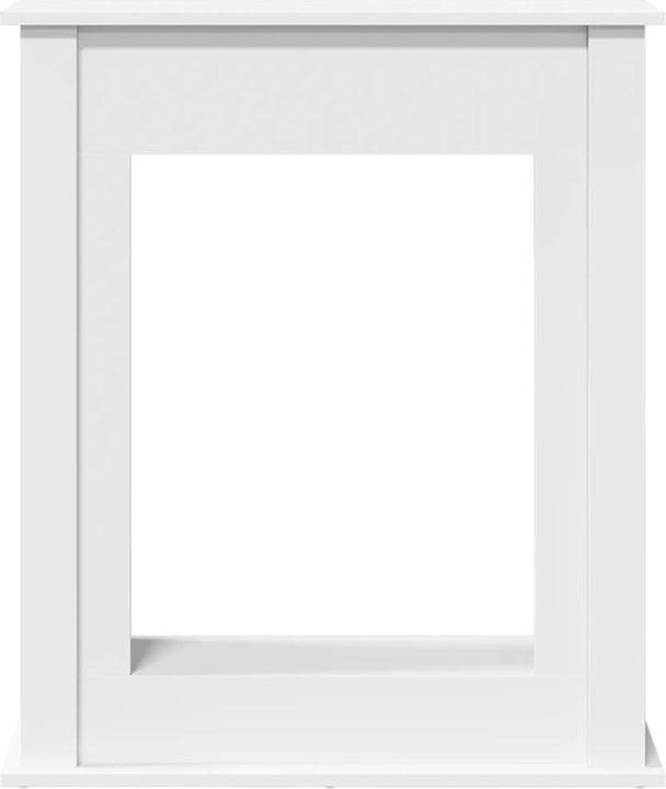 Actual product image VidaXL Fireplace surround Fireplace console Decorative fireplace mantelpiece Fireplace mantle White