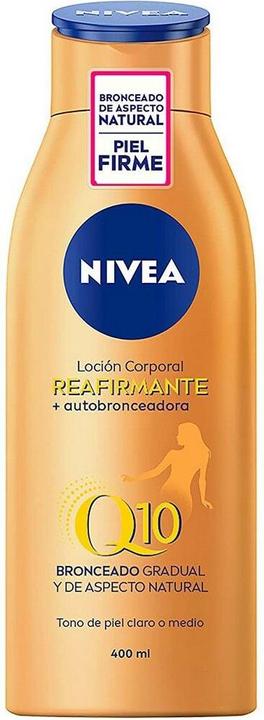 Produktbild NIVEA Q10+ reafirmante y autobronceadora body milk 400 ml (Selbstbräunungscreme, 400 ml)