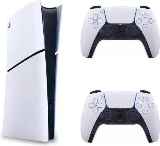 Produktbild Sony Konsole PlayStation 5 Digital Slim Edition 1TB SSD Wi-Fi Schwarz Weiss