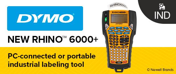 Produktbild Dymo Rhino 6000+ im stabilen Hartschalenkoffer ABC UK