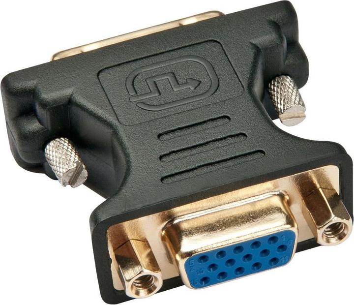 Image du produit Techly Adaptateur DVI-A mâle vers VGA femelle, noir (VGA, DVI)