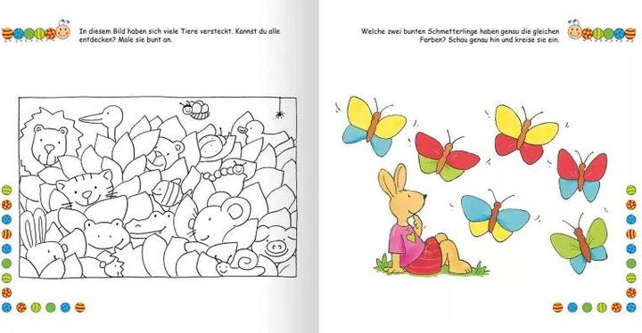 Produktbild Lernraupe - Mein grosses Übungsbuch für den Kindergarten (Deutsch, Angela Wiesner, Corina Beurenmeister, 2021)
