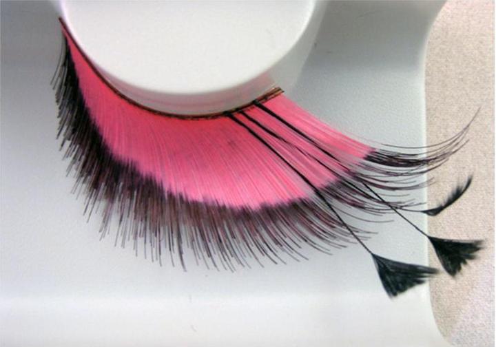 Produktbild Eulenspiegel Rosé/Schwarz (Künstliche Wimpern)