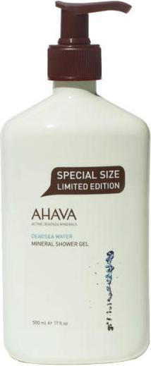 Actual product image Ahava Deadsea Water Mineral Shower Gel Limited Edition (500 ml)