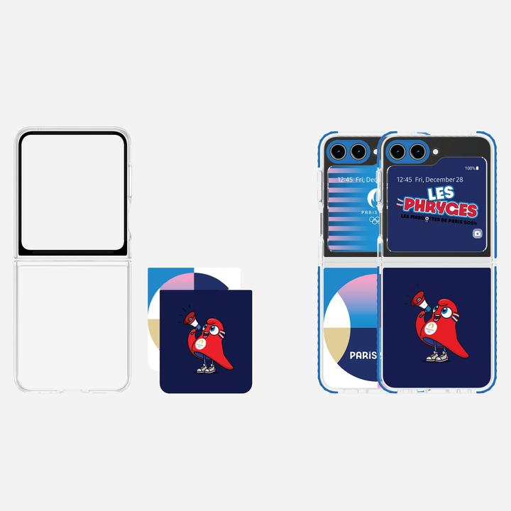 Produktbild Samsung Coque Interchangeable A Fond D'écran Dynamique Pour Galaxy Z Flip5 Edition Paris (Samsung Galaxy Z Flip5)