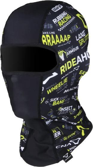 Produktbild Macna BALACLAVA ARK Sturmhaube schwarz-gelb