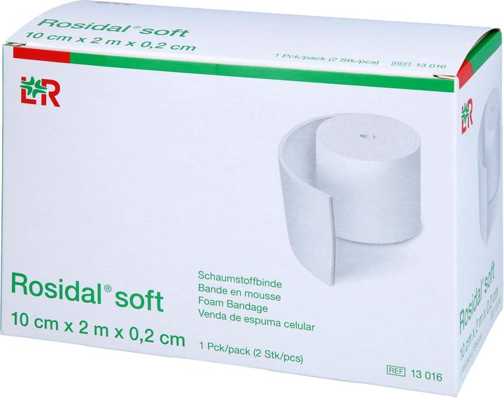 Image du produit Lohmann & Rauscher Bande de mousse Rosidal soft 10 cm x 2 m 2 pièces