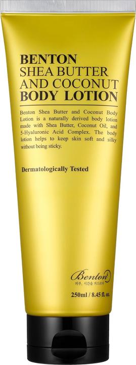 Immagine prodotto Benton Lozione per il corpo al burro di karitè e cocco (Crema corpo, 250 ml)
